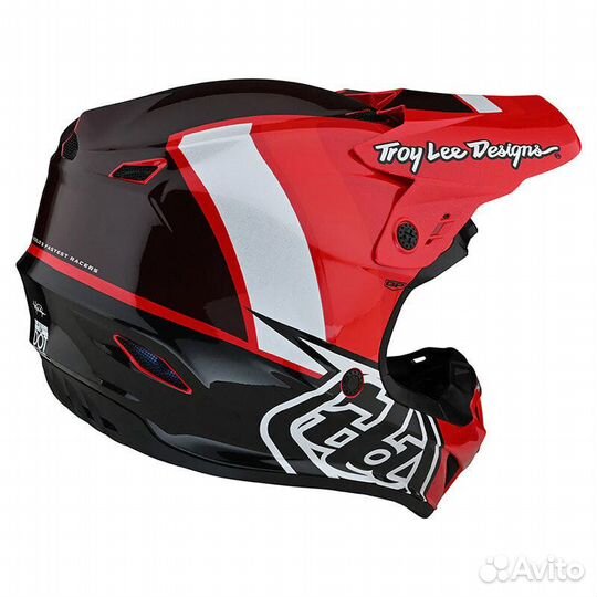 Troy Lee Designs Gp Nova Мотошлем Red Красный