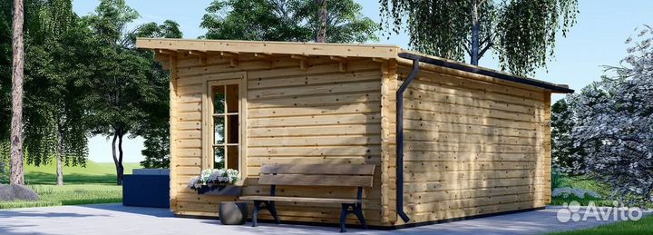 Дом из бруса элтон 44 5x4 TP