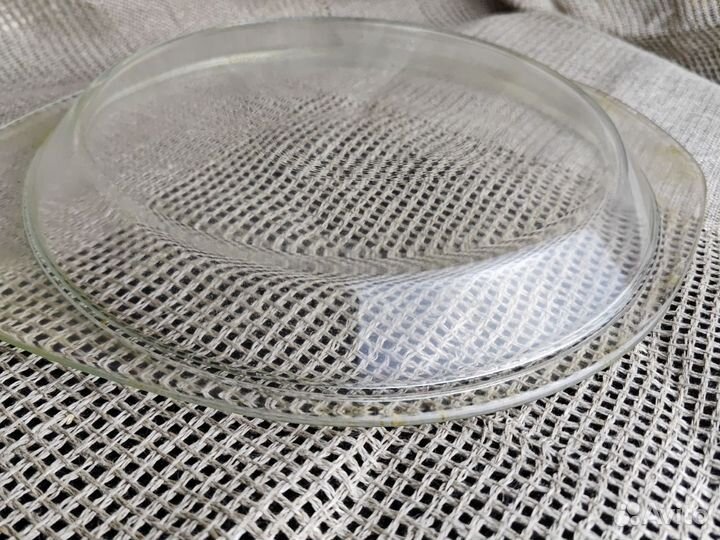 Крышка стеклянная для кастрюли для свч