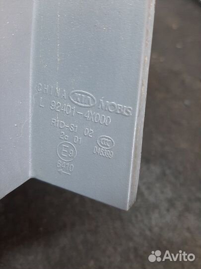 Фонарь задний левый Kia Rio G4FC 2013