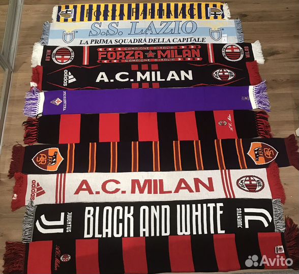 Футбольные шарфы Италия