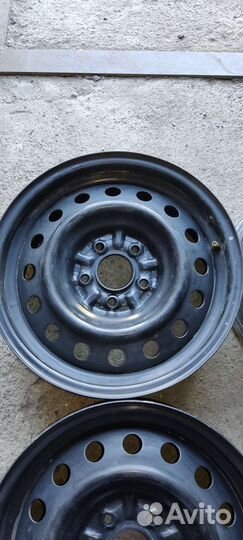 Штампованные диски R16, 5x114.3, ET40, цо66, 1