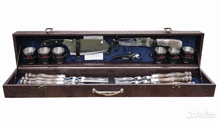 Набор подарочный для пикника/ шашлыка