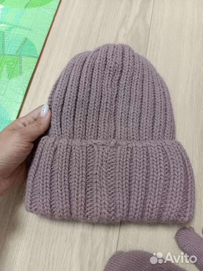 Комплект шапка и снуд