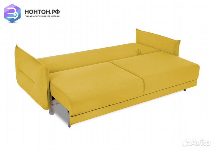 Диван пантограф Велс жёлтый