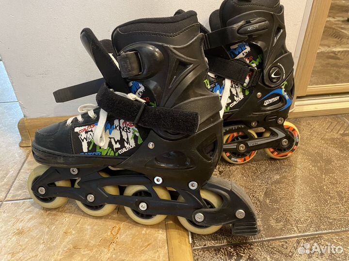 Роликовые коньки раздвижные37-40