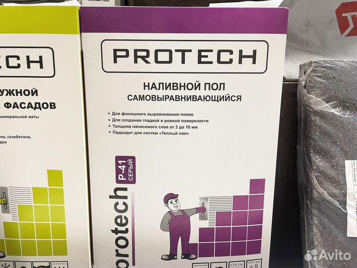 Protech Р-41 Самовыравнивающая для пола (Стяжка)