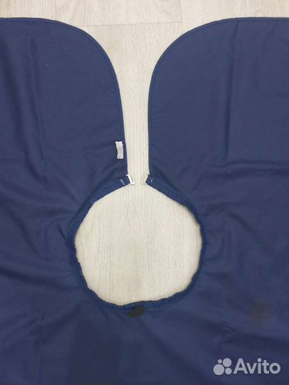 Пеньюар парикмахерский надпись серебром