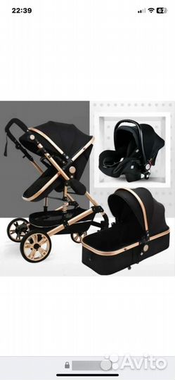 Коляска трансформер 3 в 1 бу