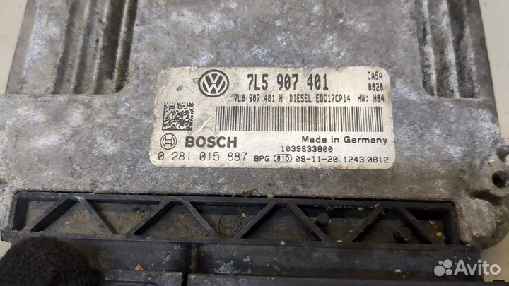 Блок управления двигателем Porsche Cayenne, 2009