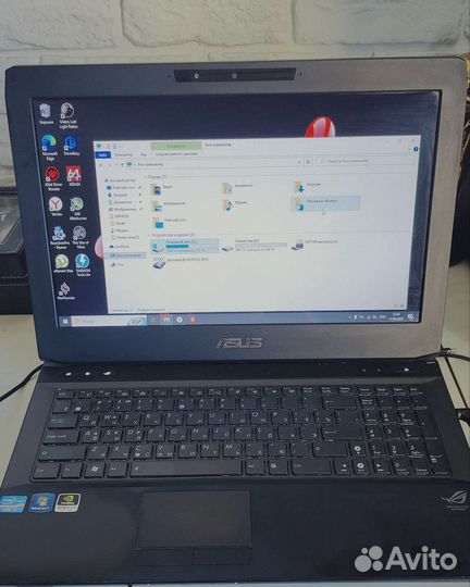 Игровой ноутбук Asus g53sx