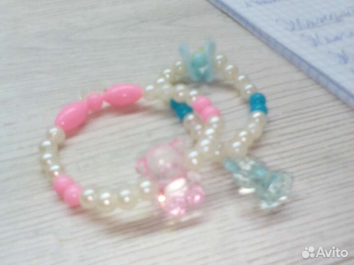 Браслет из бисера и кольцо