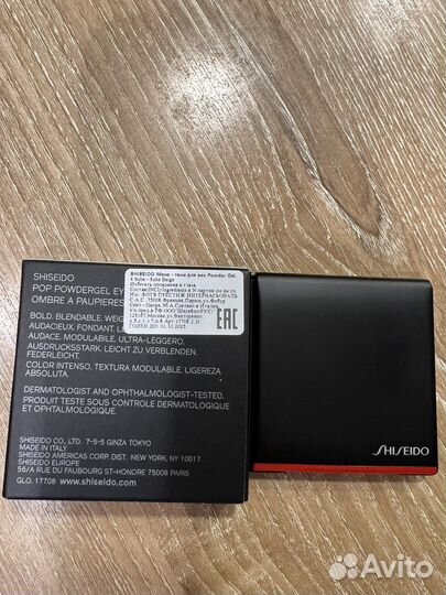 Моно тени для век shiseido,оригинал