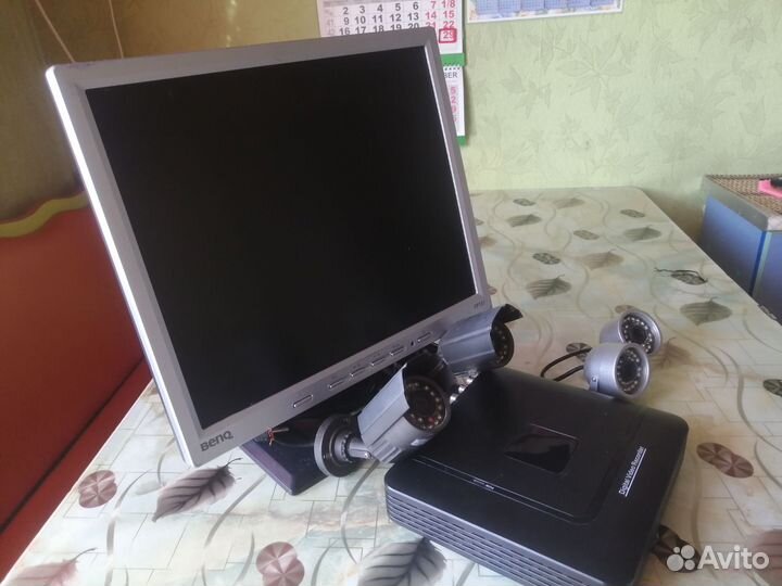 Комплект видеонаблюдения бу