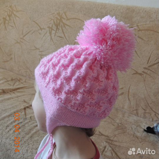 Шапка и шарф ручная вязка