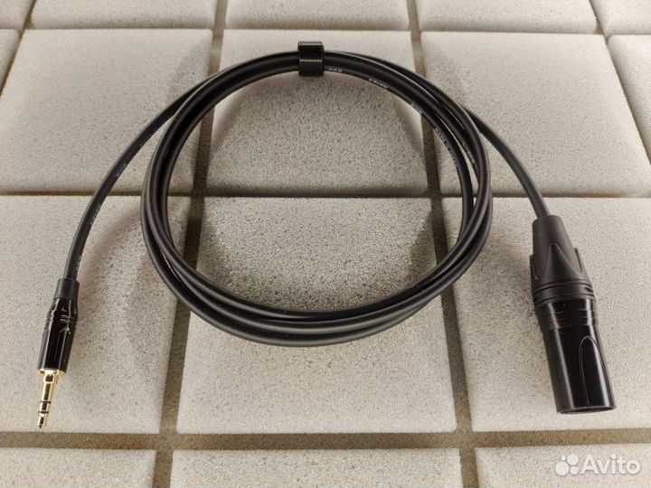 Jack 3,5 stereo - Xlr штекер canare l-2e5