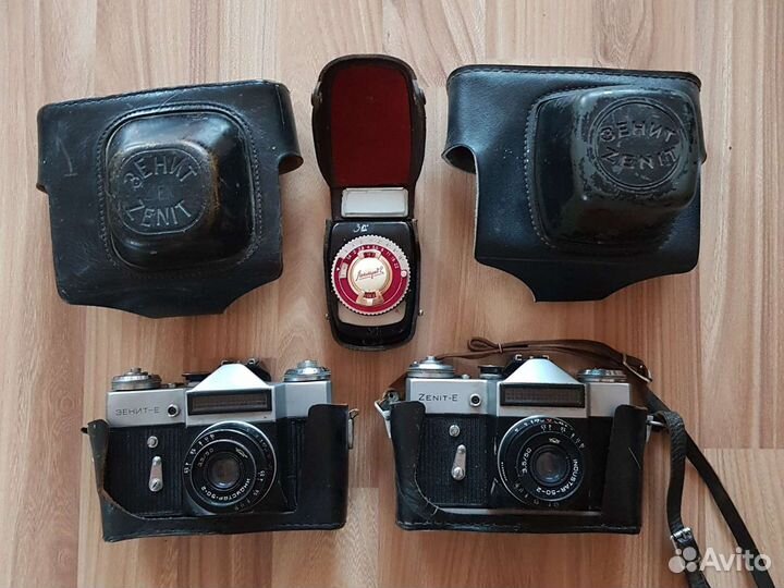 Плёночный фотоаппарат Зенит Е