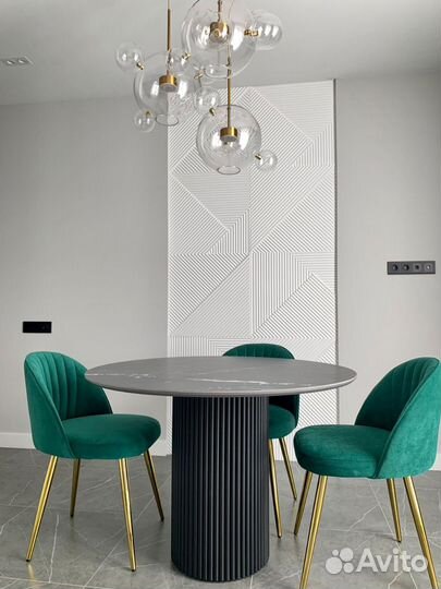 Обеденный стол круглый style под заказ