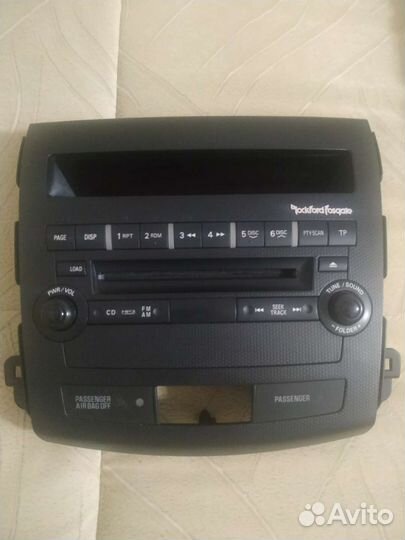 Магнитола mitsubishi outlander xl