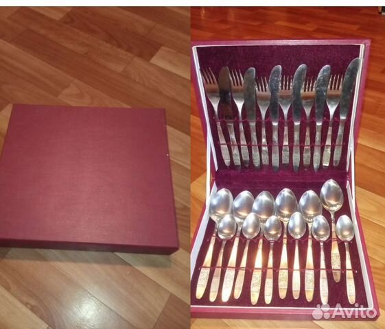 Наборы столовых приборов СССР (ложки, вилки, ножи)