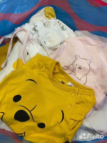 Большой пакет детских вещей