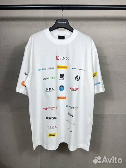 Футболка Balenciaga оверсайз