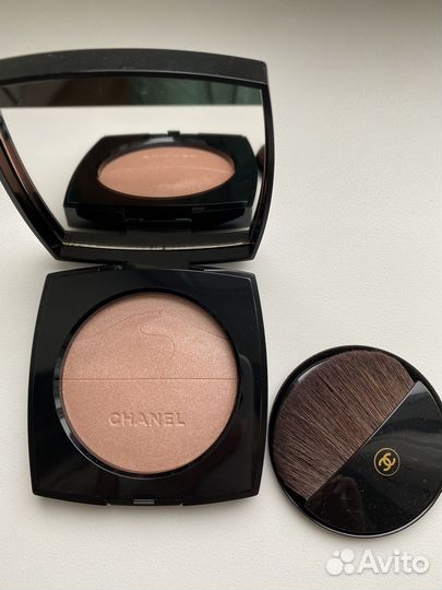 Пудра хайлайтер Chanel éclat DU désert Дюны