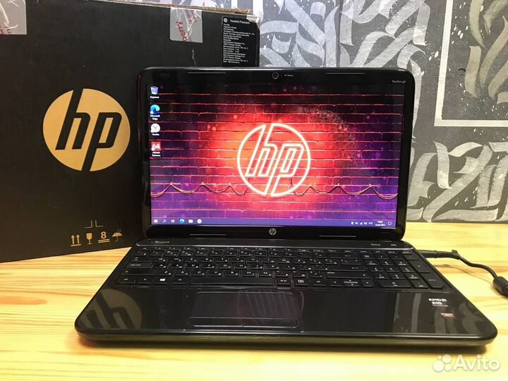 Отличный ноутбук HP SSD/2.3Ghz/4ядра