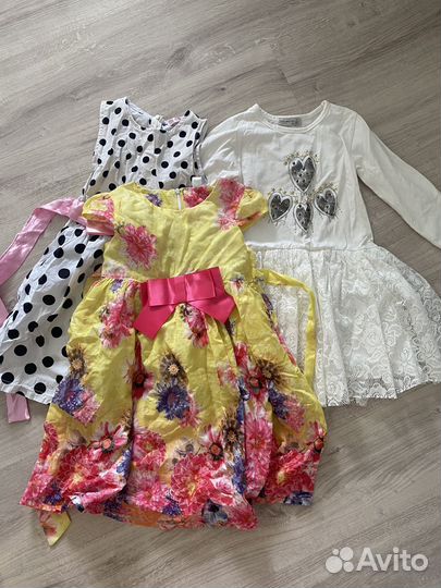 Пакет одежды для девочки 122-128