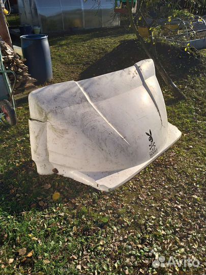 Спойлер на крышу газель