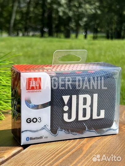 Портативная bluetooth колонка JBL GO3