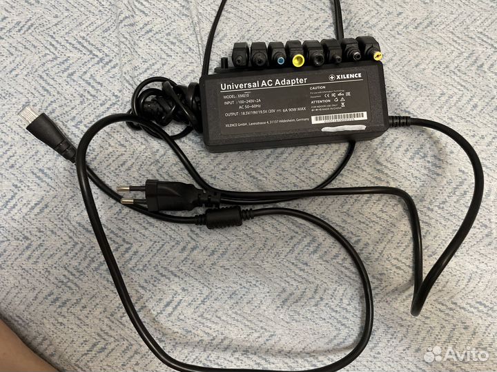 Зарядник для ноутбуков и тд, много разьемов