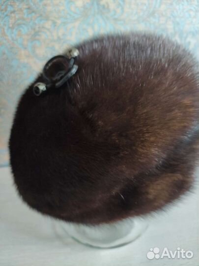 Берет женский норковый