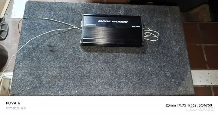 Сабвуфер с усилителем 1200 ватт