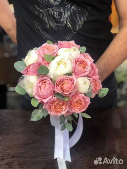 Свадебный букет из Пионов Пионы