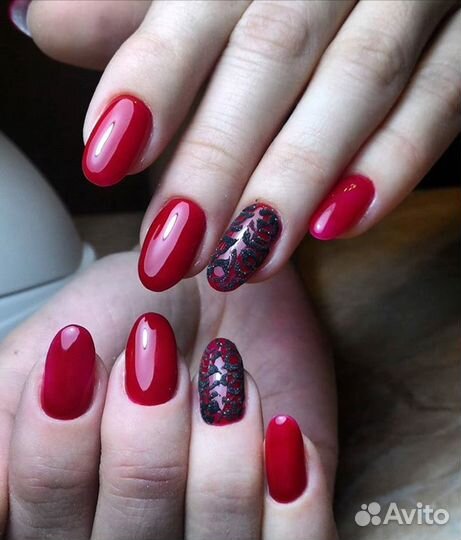Маникюр гель-лаком