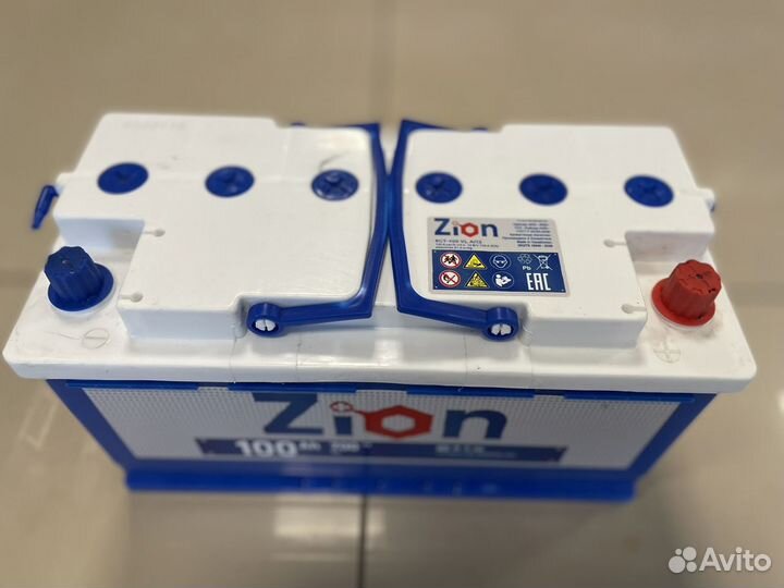 Аккумулятор Zion 100ач 700А