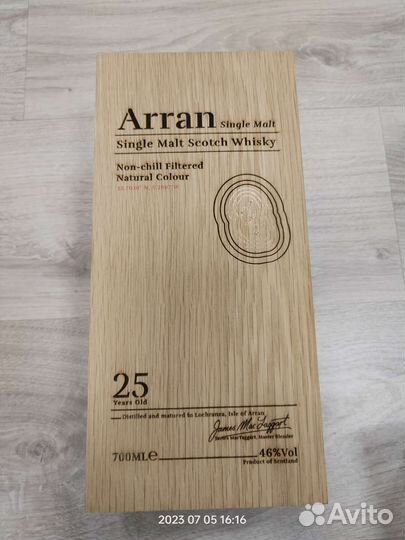 Коробка шкатулка из под виски