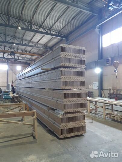 Деревянные двутавровые балки