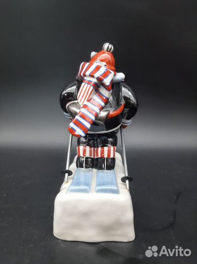 Статуэтка Villeroy boch Benedikt Кот на лыжах