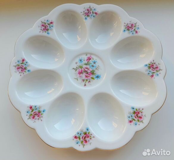 Фарфоровые тарелки для яиц, Чехия и др