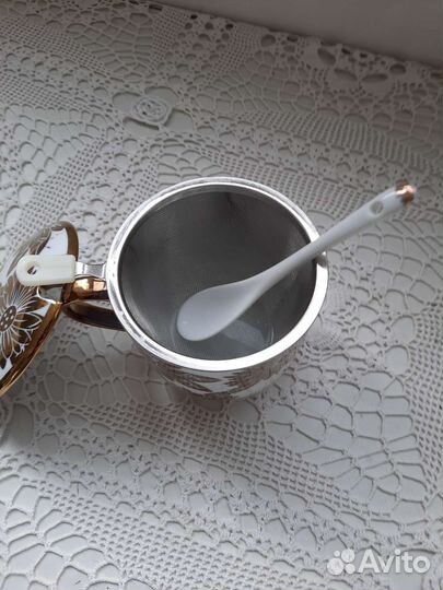 Чайная кружка с ситечком