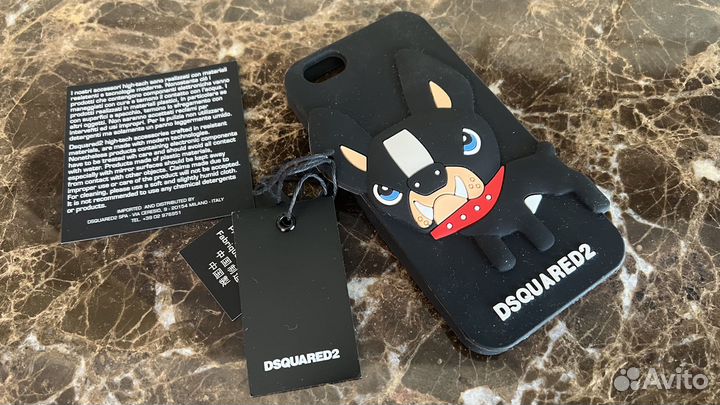 Коллекционный чехол iPhone 5/5S оригинал Dsquared2