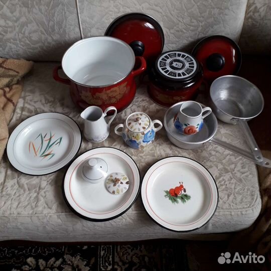 Посуда СССР и разная