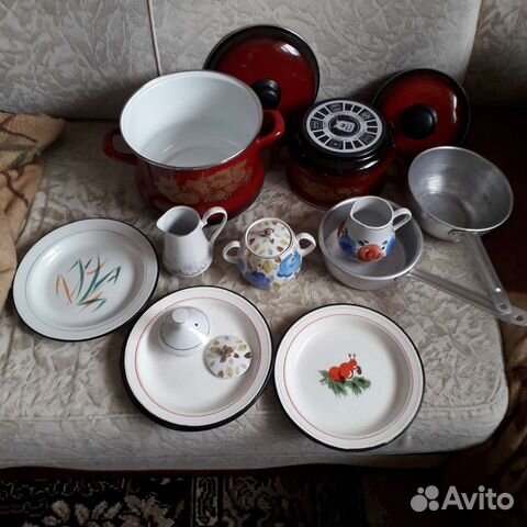 Посуда СССР и разная