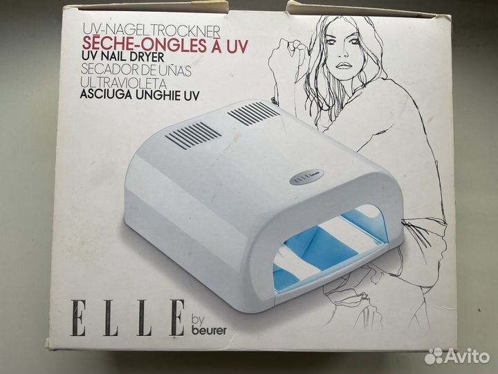 Лампа для сушки ногтей Elle Beurer MPE38