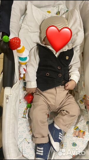 Брючный костюм тройка