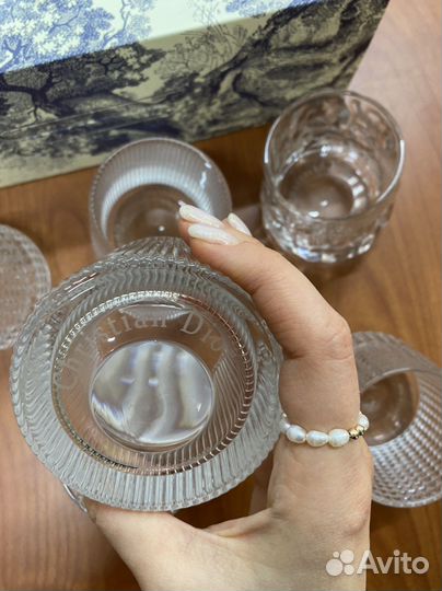 Стаканы Диор/Набор стаканов Dior