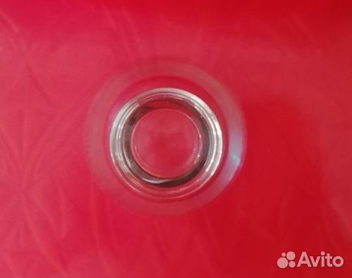 Графин и стопки с золотыми полосками 10 шт. СССР