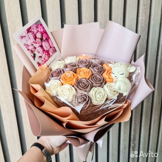 Шоколадные букеты в наличии